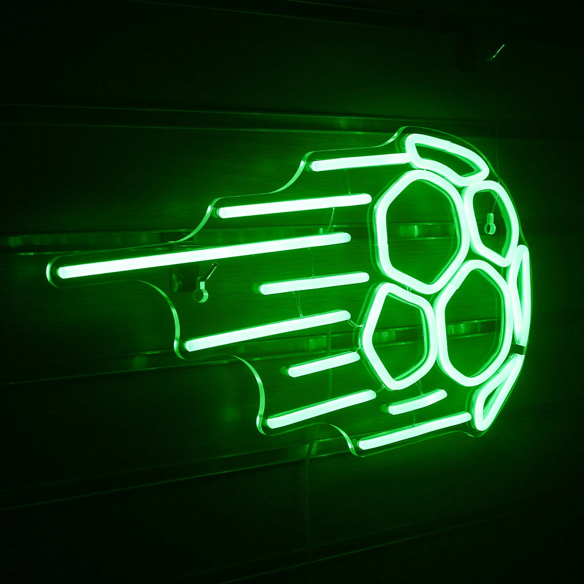 Fotboll – LED-neonskylt (5 V USB)