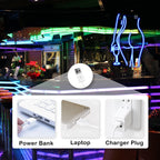 Kvinnosilhuett – LED-neonskylt (5 V USB)
