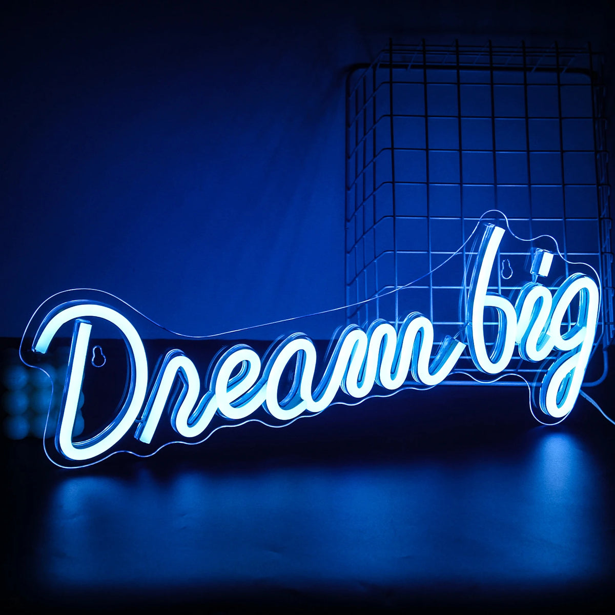 Dream Big – LED-neonskylt (5 V USB)