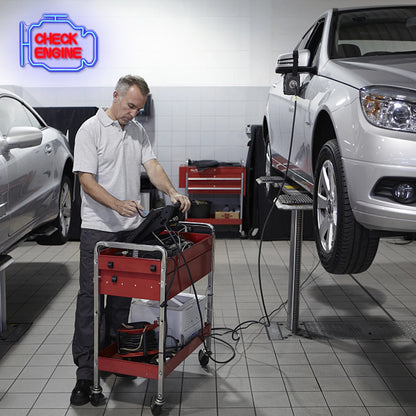 Check Engine 5V USB LED Ljusskylt - Budgetvänlig