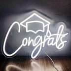 Congrats – LED-neonskylt (5 V USB)