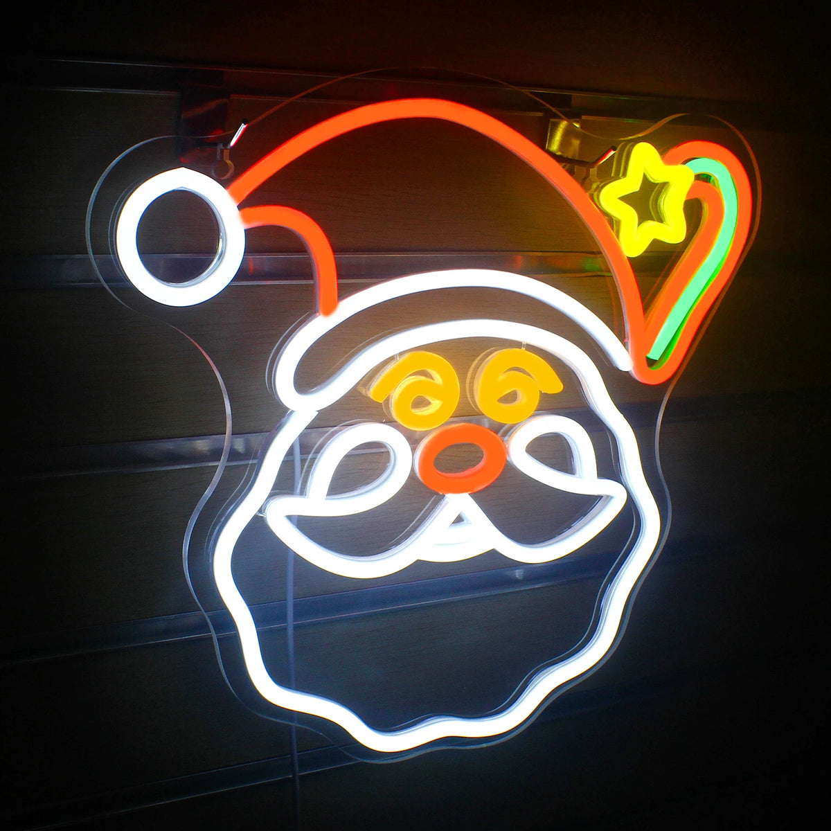 Julmotiv – LED-neonskylt (5 V USB)
