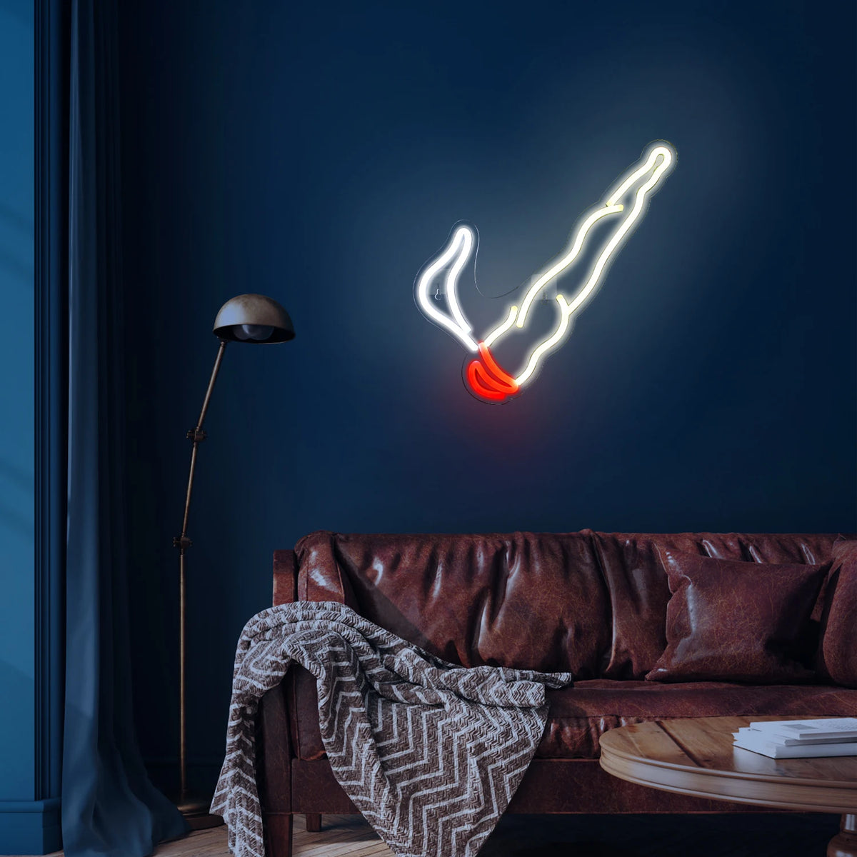 Rökmotiv – LED-neonskylt (5 V USB)