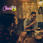Cheers – Ölsejdel – LED-neonskylt (5 V USB)
