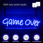 Game Over – LED-neonskylt (5 V USB)