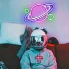 Planet – LED-neonskylt (5 V USB)