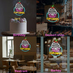 Cup Cakes 5V USB LED Neon Sign - Budget Friendly