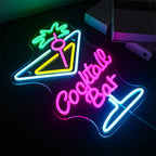 Cocktailbar 5V USB LED Ljusskylt - Prisvänlig