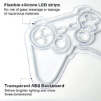 Game Shaped – LED-neonskylt (5 V USB)