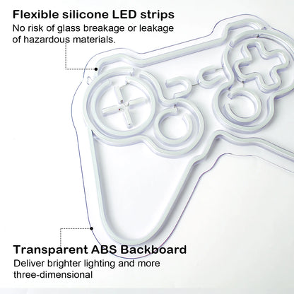 Spelformad 5V USB LED Neonskylt - Budgetvänlig