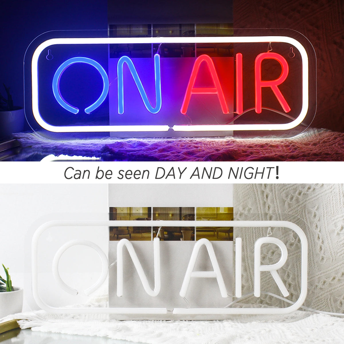 ON AIR – LED-neonskylt (5 V USB)