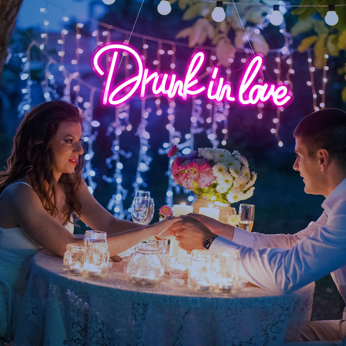 Drunk In Love – LED-neonskylt (5 V USB)