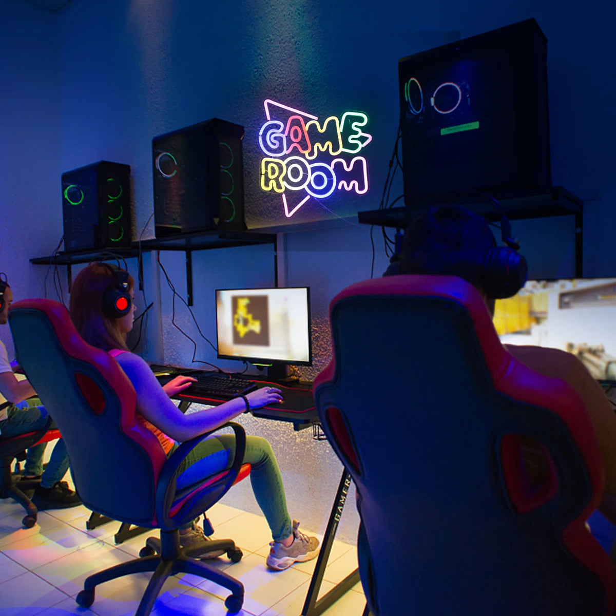 Game – LED-neonskylt (5 V USB)