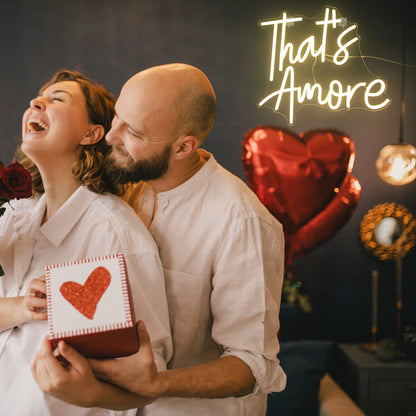 Amore 5V USB LED Ljusskylt - Prisvärd