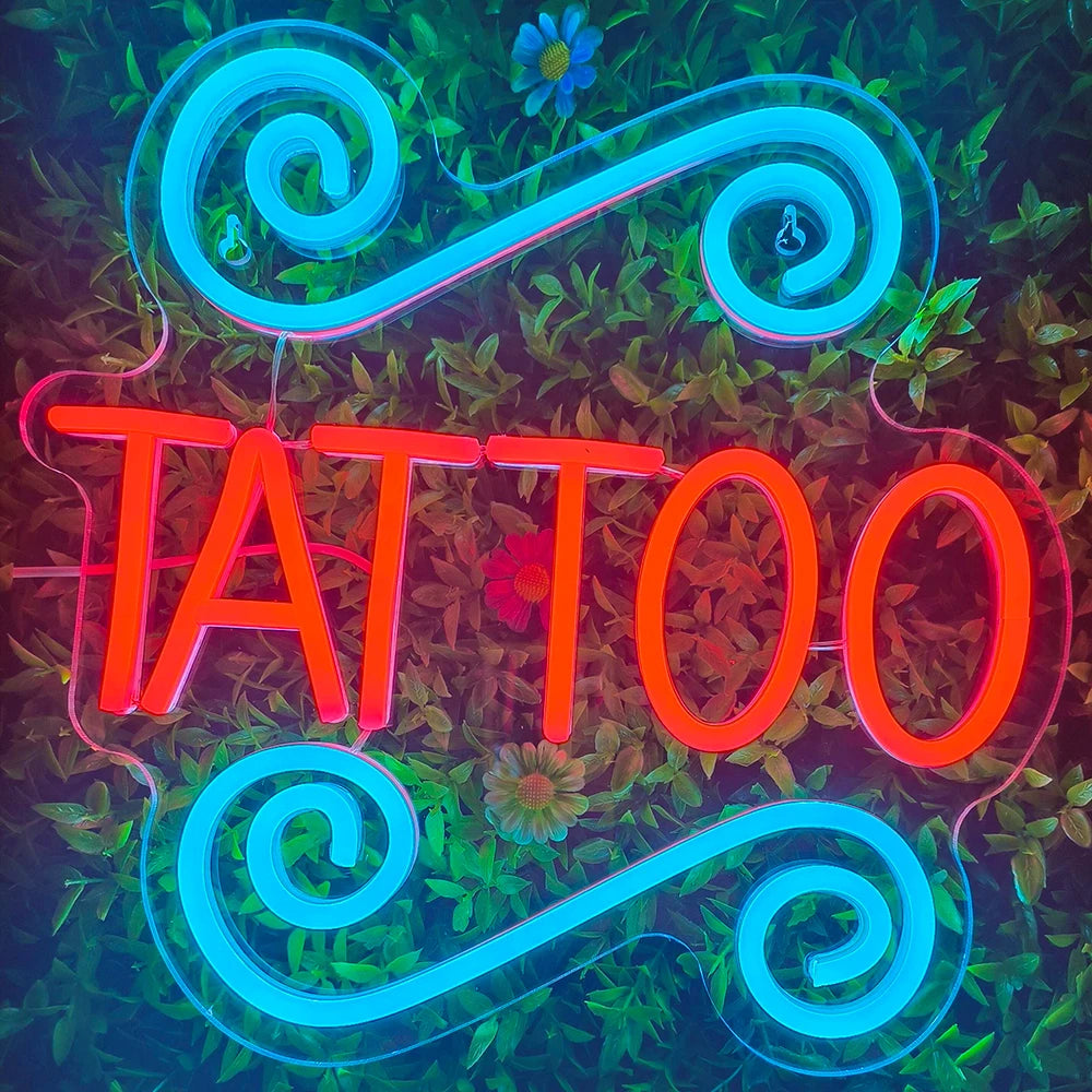 TATTOO – LED-ljusskylt (5 V USB)