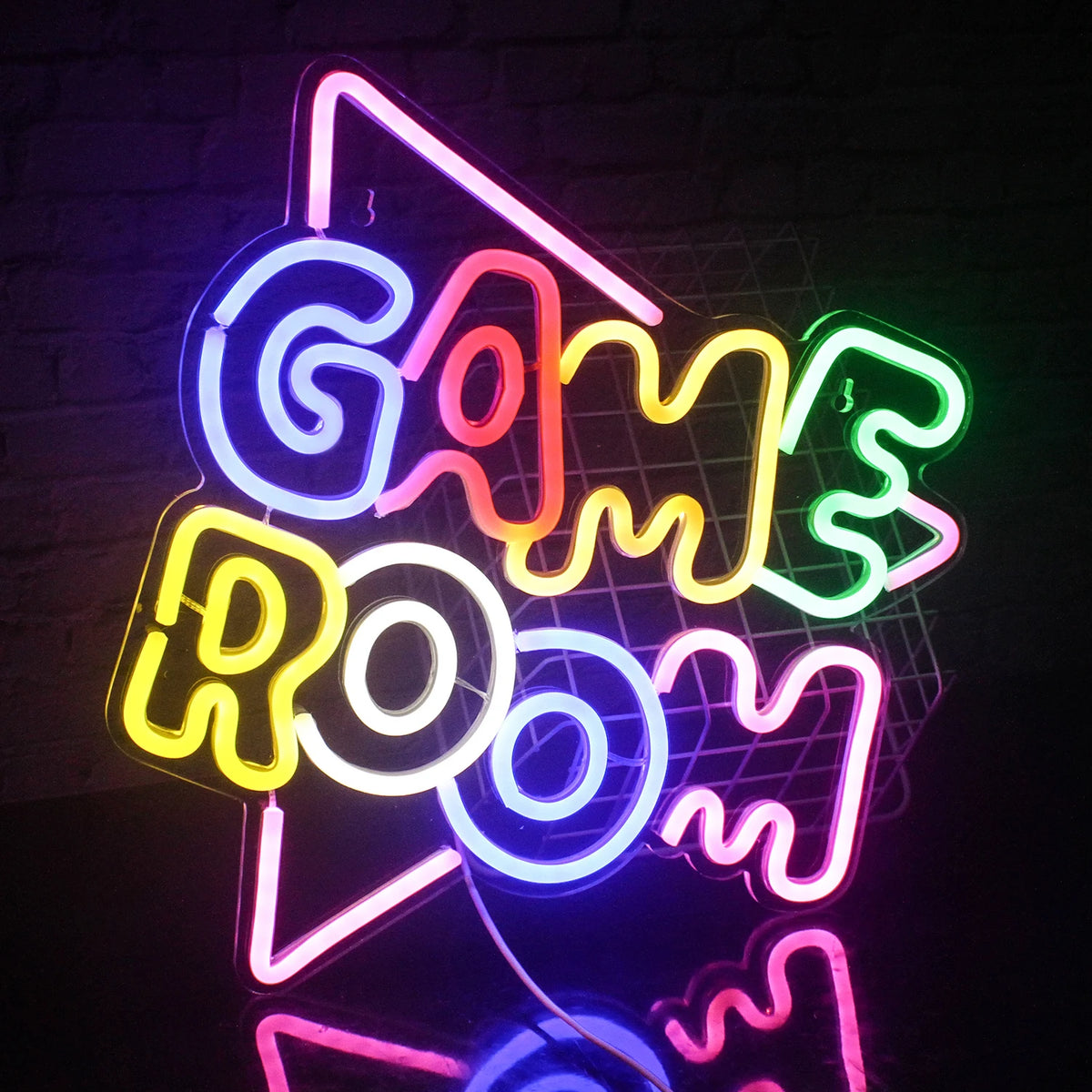 Game – LED-neonskylt (5 V USB)