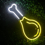 Kycklingklubba – LED-neonskylt (5 V USB)