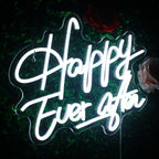 Happy Ever After – LED-neonskylt (5 V USB)
