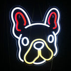 Söt hund – LED-neonskylt (5 V USB)