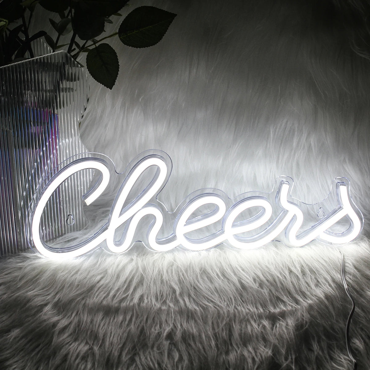 Cheers – LED-neonskylt (5 V USB)