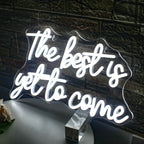 The Best is Yet to Come – LED-neonskylt (5 V USB)