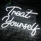 Treat Yourself – LED-neonskylt (5 V USB)