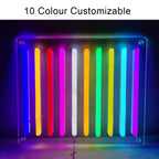 Just Married Wedding – LED-neonskylt (5 V USB)