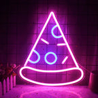Hamburgare – LED-neonskylt (5 V USB)