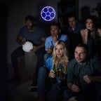 Fotboll – LED-neonskylt (5 V USB)