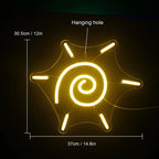 Varmvit Sol 5V USB LED Ljusskylt - Prisvänlig
