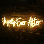 Happily Ever After – LED-neonskylt (5 V USB)