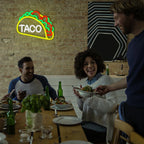 TACO – Taco – LED-ljusskylt (5 V USB)