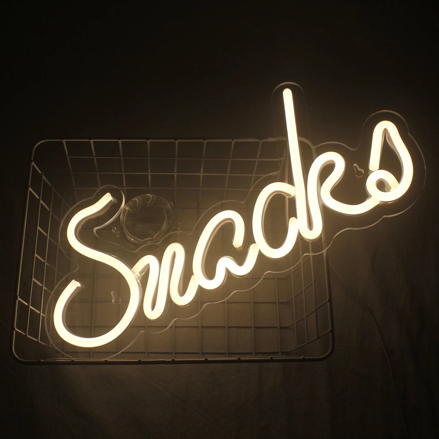 Snacks 5V USB LED Ljusskylt - Budgetvänlig