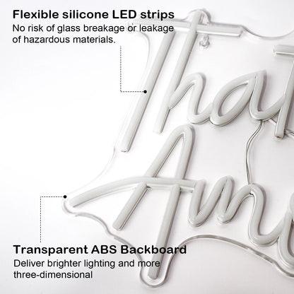 Amore 5V USB LED Ljusskylt - Prisvärd