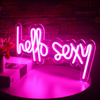 Hello Sexy 5V USB LED Neon Sign - Budget Friendly
