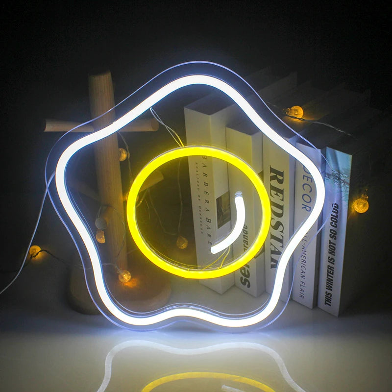 Avokado 5V USB LED Neonskylt - Prisvänlig