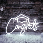 Congrats – LED-neonskylt (5 V USB)