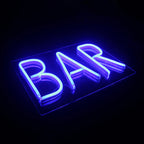BAR – LED-ljusskylt (5 V USB)