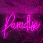 Paradise – LED-neonskylt (5 V USB)