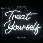 Treat Yourself – LED-neonskylt (5 V USB)