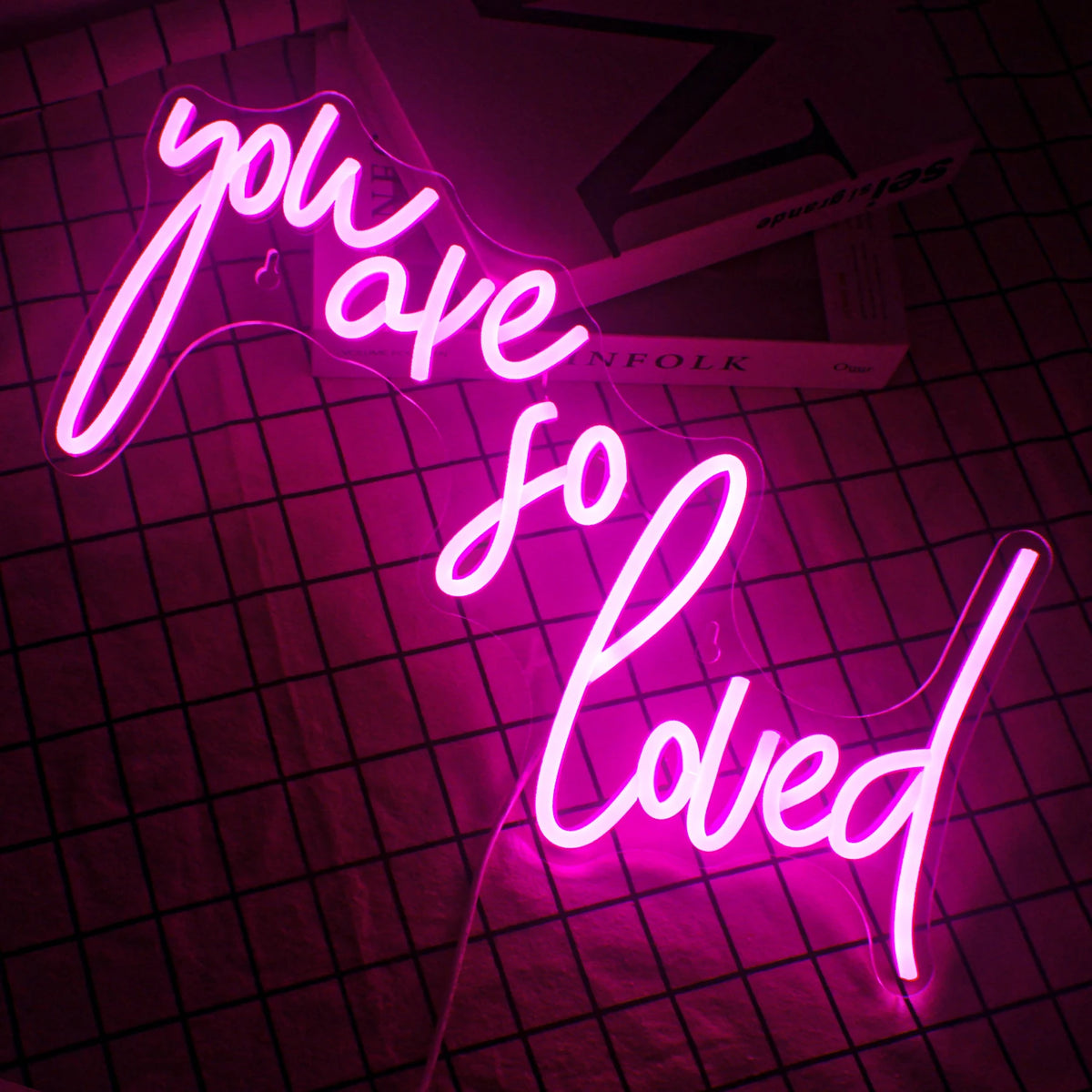 You Are So Loved – LED-neonskylt (5 V USB)