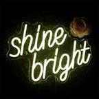 Shine Bright – LED-neonskylt (5 V USB)