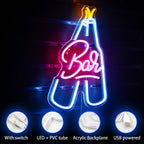 Bar – LED-neonskylt (5 V USB)