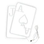 Poker 5V USB LED Neon Sign - Budget Friendly