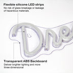 Dream Big – LED-neonskylt (5 V USB)