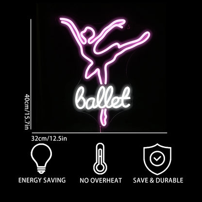 Dancing Led 5V USB LED Ljusskylt - Prisvärd