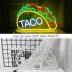 TACO – Taco – LED-ljusskylt (5 V USB)