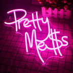 Pretty Mess 5V Mini USB LED Neonskylt - Budgetvänlig