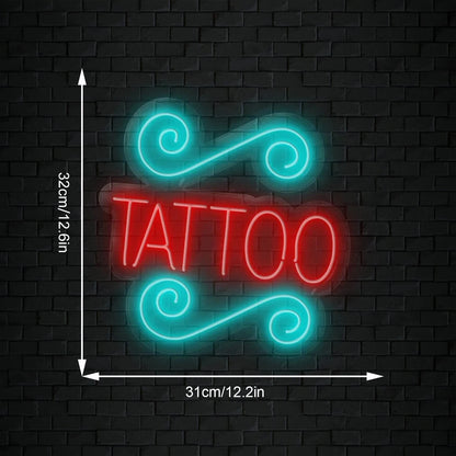 TATTOO 5V USB LED Ljusskylt - Budgetvänlig