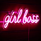 Girl Boss – LED-neonskylt (5 V USB)